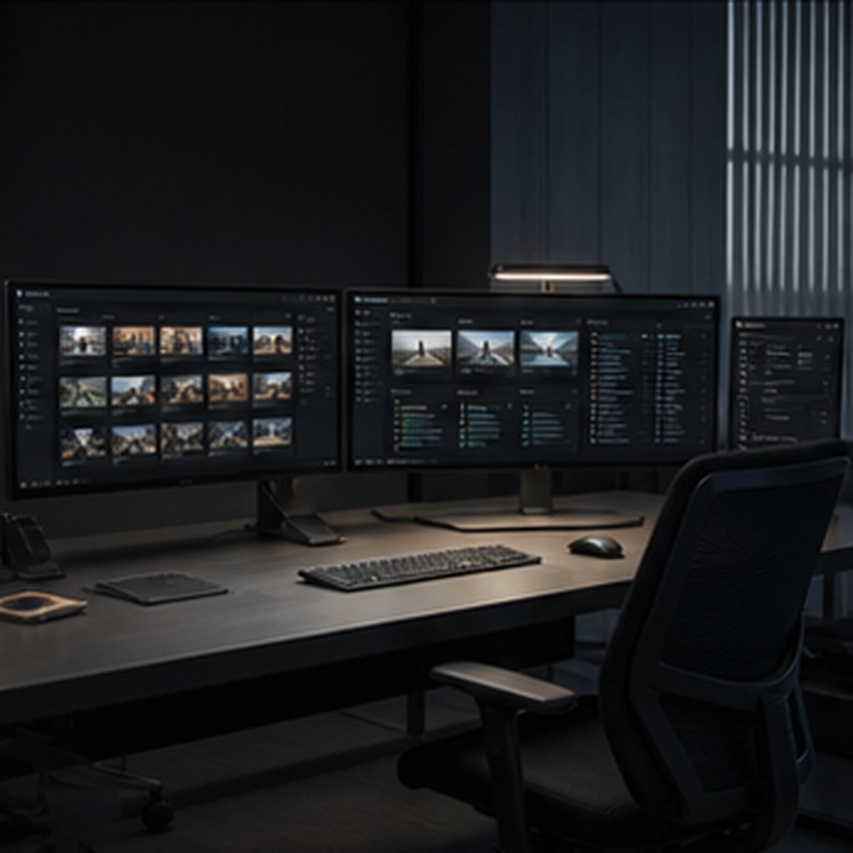 Broadcast multiviewer and control-room screens for playout monitoring